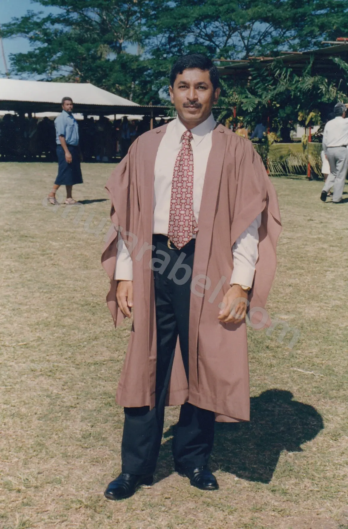 Anura on Graduation Day at University of South Pacific in the Viti Levu, Fiji